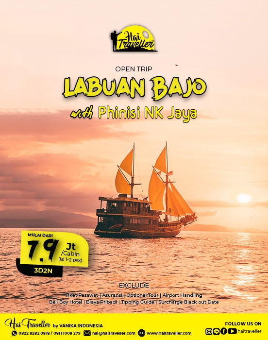 3D2N Trip Labuan Bajo by NK Jaya ( Weekends & Weekdays)